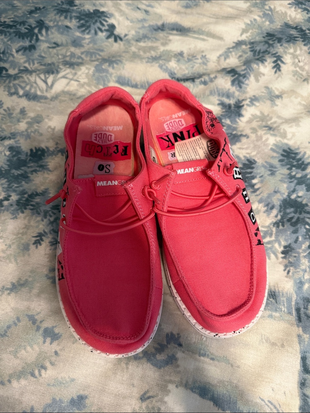 Hey Dude Pink Women's Flats Loafers
